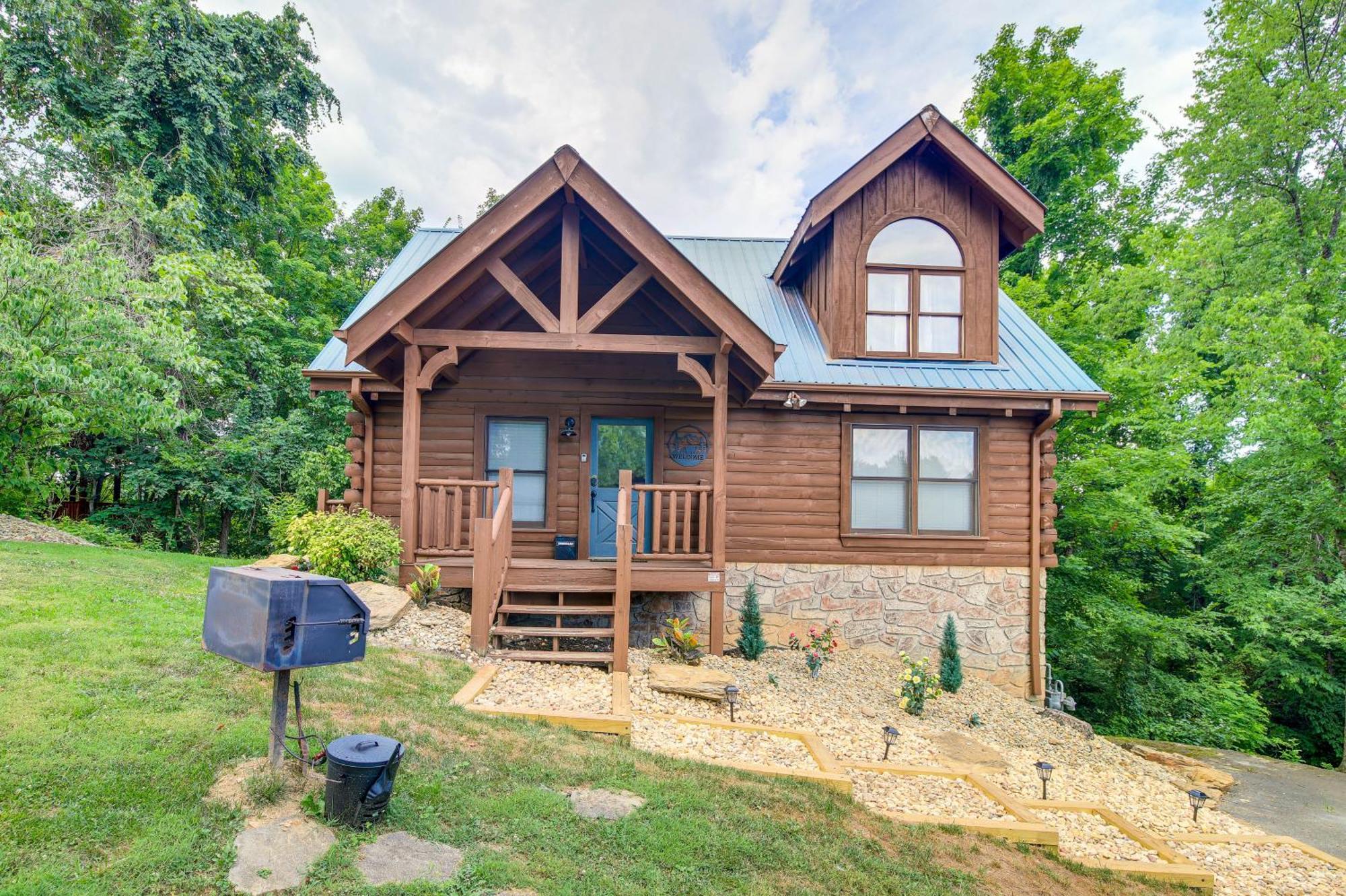 Pigeon Forge Cabin Premier Location And Hot Tub Eksteriør bilde